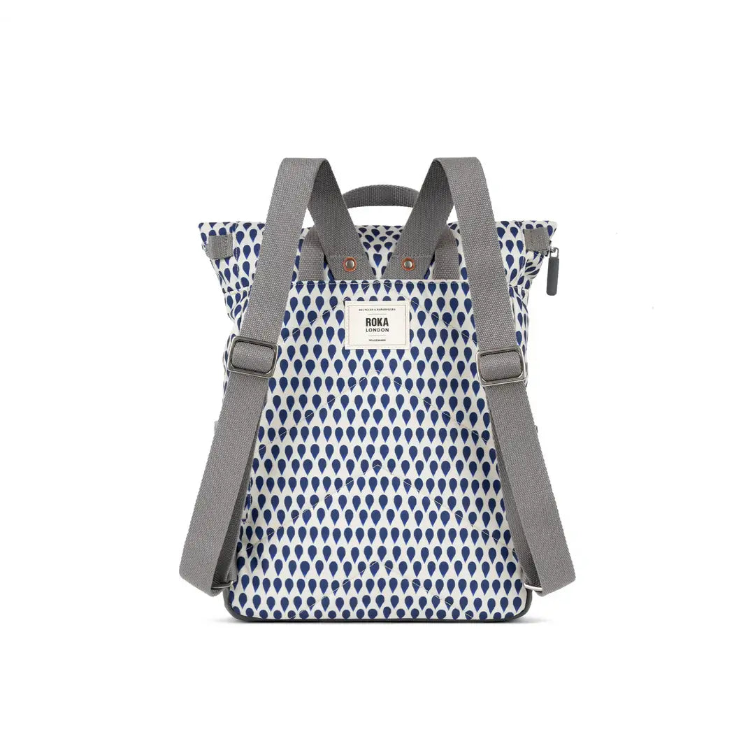 Roka Medium Canfield B Recycled Nylon: Denim Rain image 3