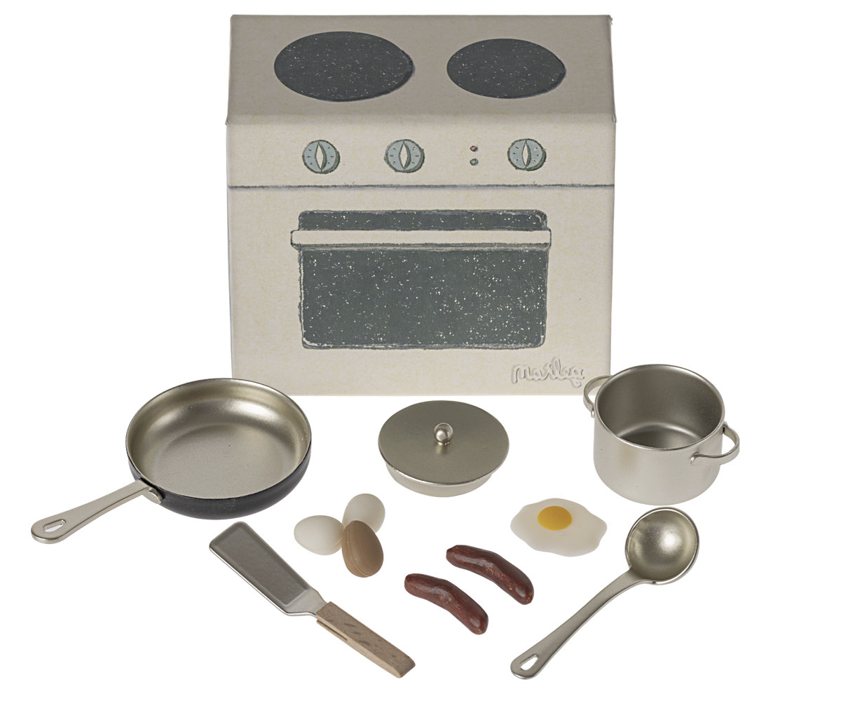 Maileg Cooking Set, Mouse at Bibelot Leek
