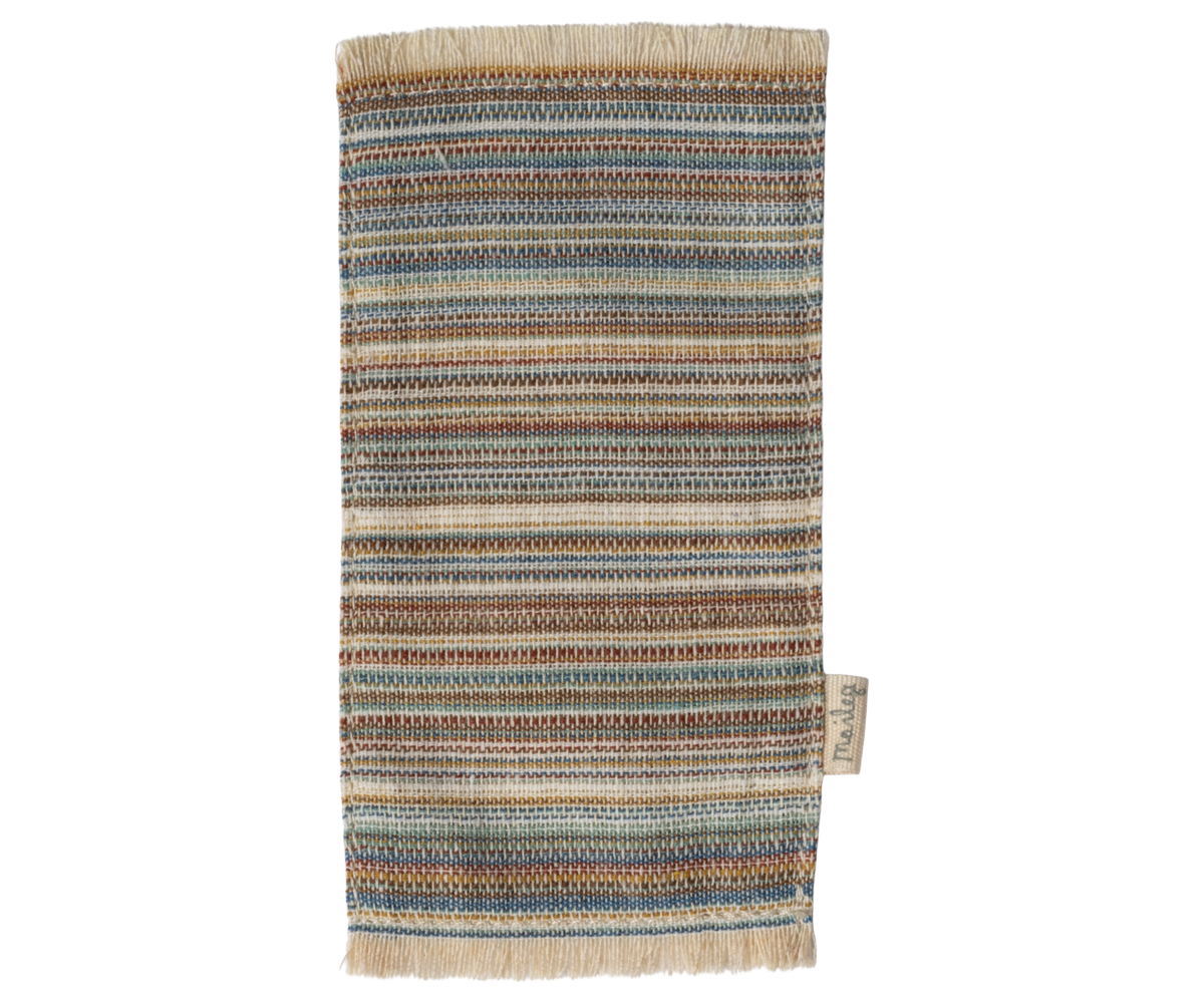 Maileg Rug, Mouse, Medium - Striped UK stockist