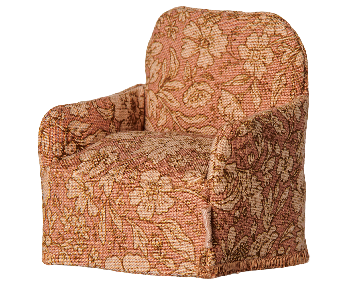 Maileg Folding Chair, Mouse - Flower at Bibelot Leek UK Stockist