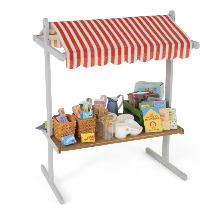 Mouse Mansion Mini Scene Kit – Market Stall Sam & Julia at Bibelot Leek UK Stockist