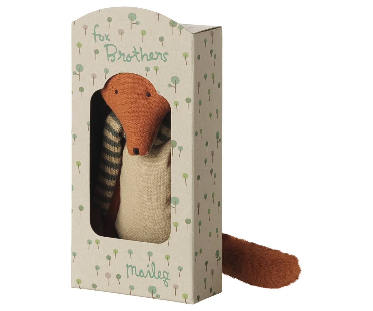 Maileg Fox, Little Brother at Bibelot Leek K Stockist