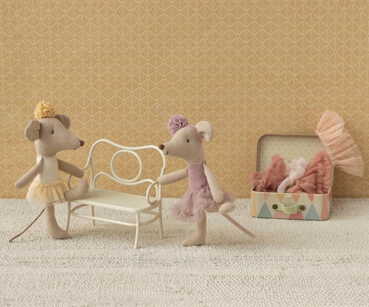 Maileg Ballerina Mouse, Little Sister - Off White at Bibelot Leek