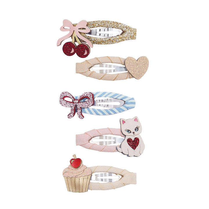 Mimi & Lula Mimi & Lula Kittybow Mini Hair Clips at Bibelot Leek