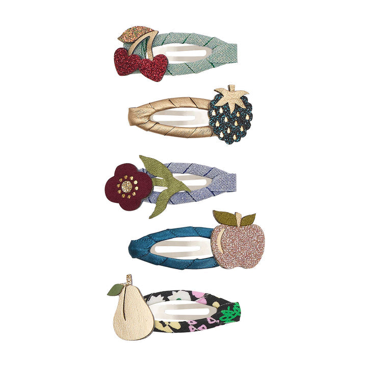 Mimi & Lula Mimi & Lula Winter Fruits Mini Hair Clips at Bibelot Leek