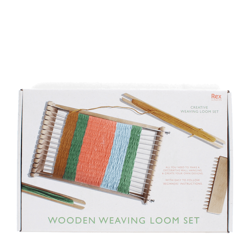 Rex London Wooden Weaving Loom Set at Bibelot, Leek