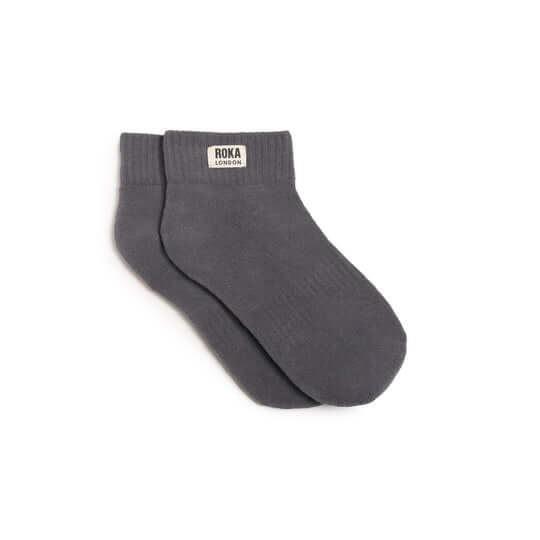 Roka Wembley Socks: 24 Colours - Smoke image