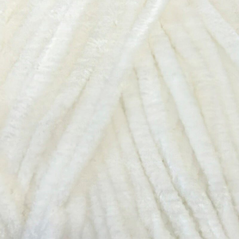 Stylecraft Squeeze Me Chenille DK - White 5600 image