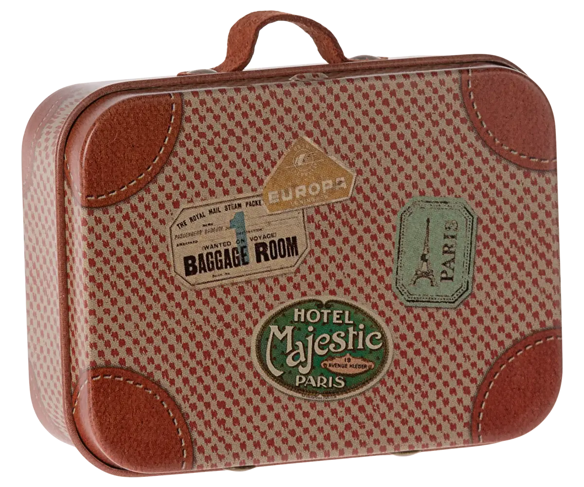 Maileg Micro Suitcase: Rose image 0