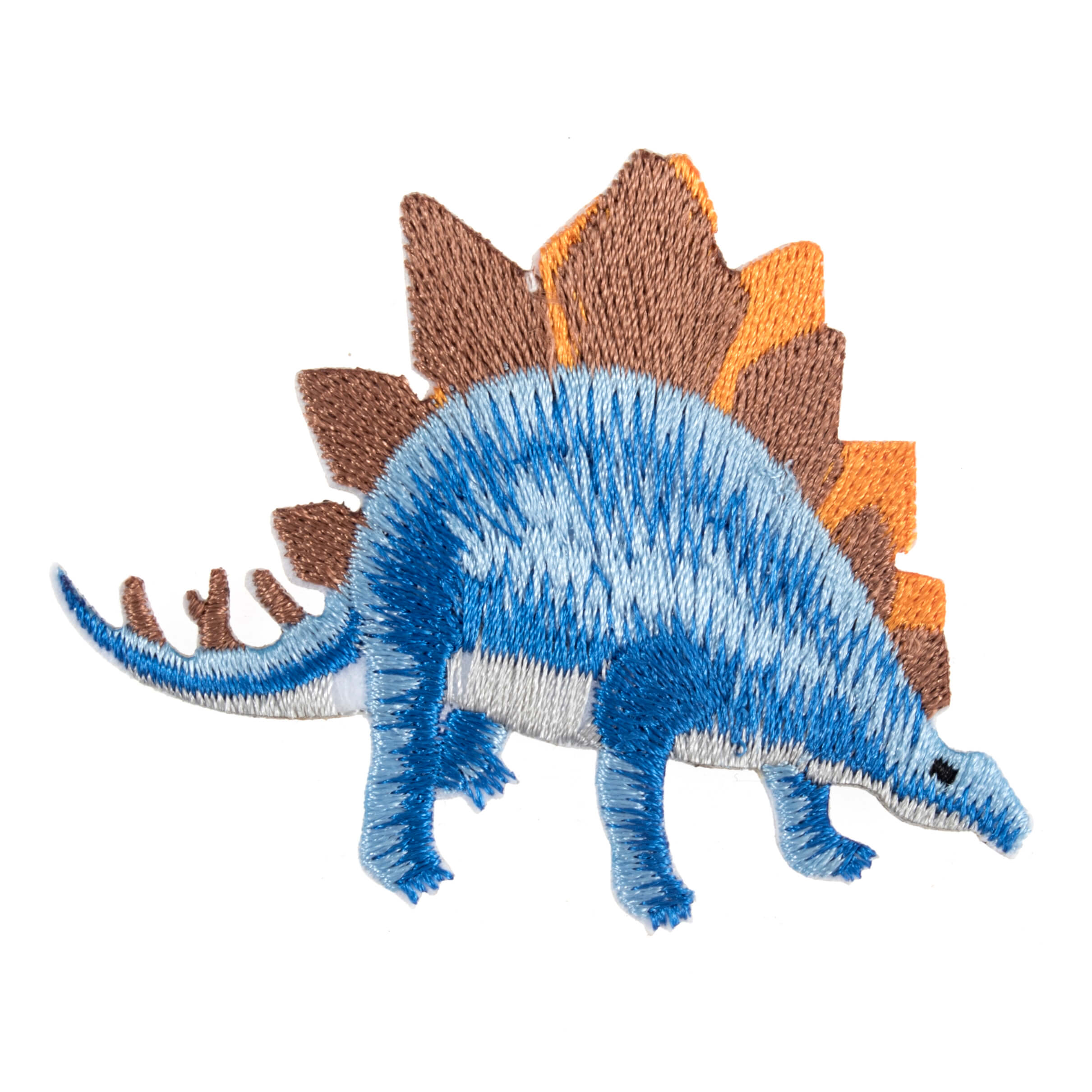 Iron-On Motif: Blue Dinosaur image 0