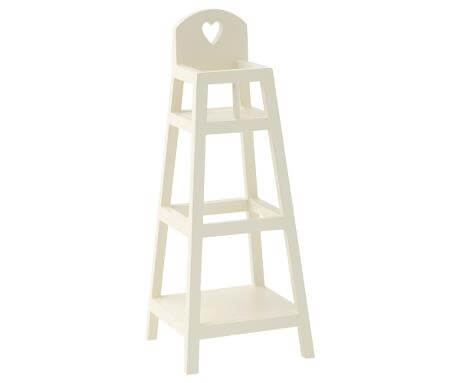 Maileg MY High Chair: White image 0
