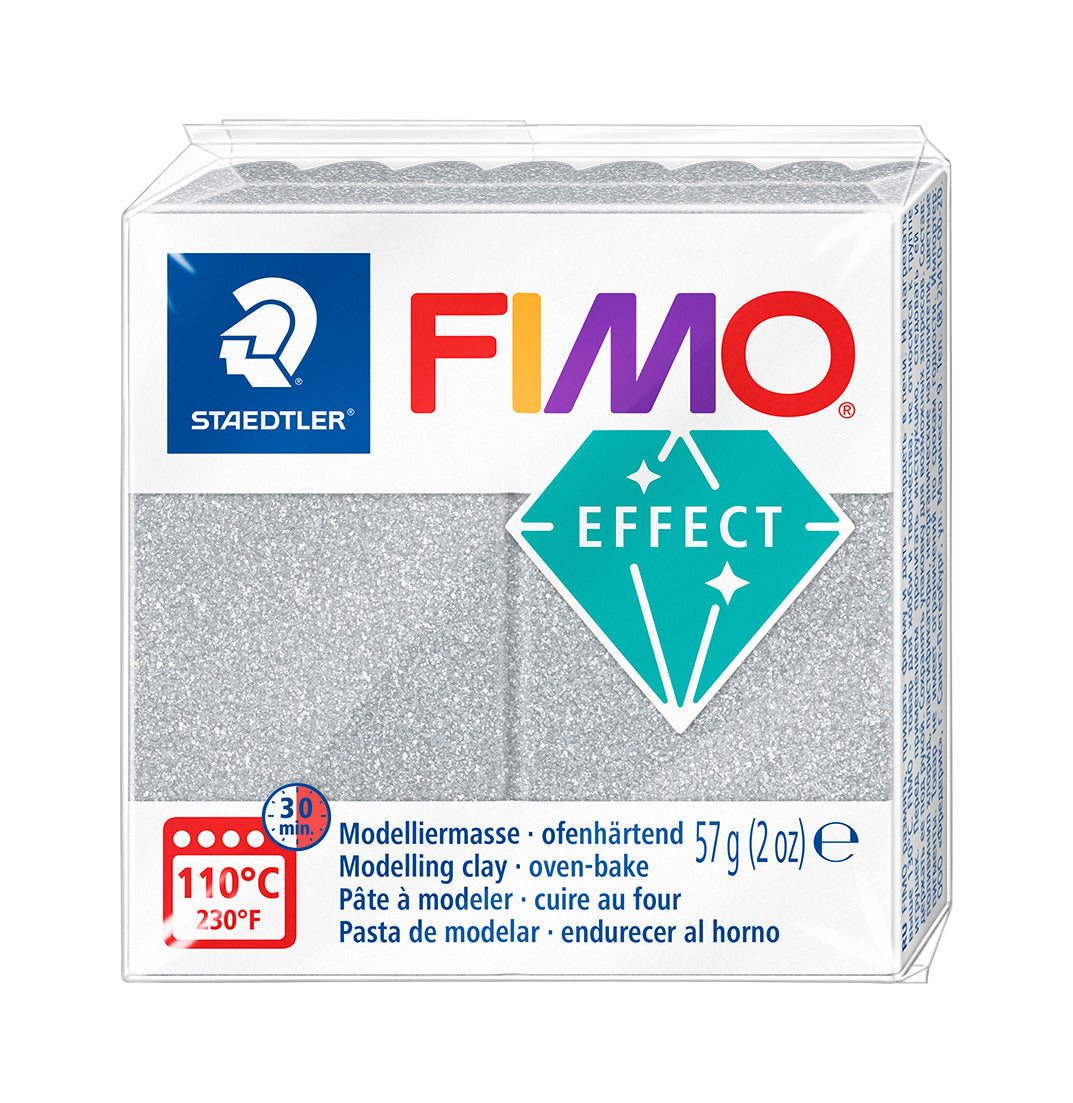 Metallic Silver - Fimo Effect 8010-81 - Single 57g at Bibelot Leek