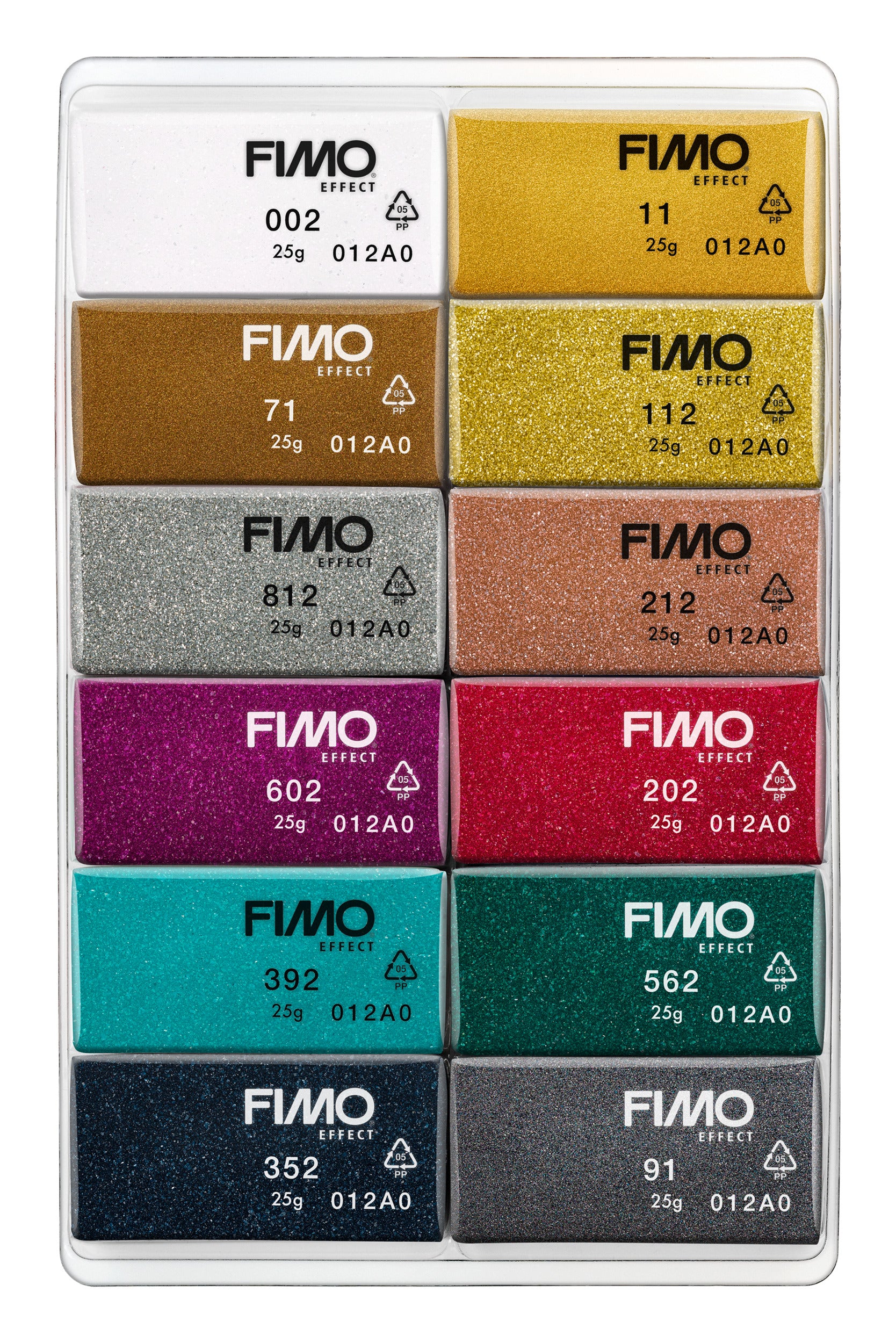 Fimo Sparkle Effects Mixed Pack of 12 at Bibelot Leek