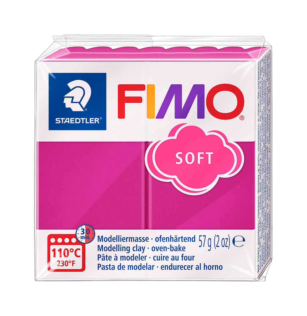 Raspberry - Fimo Soft 8020-22 - Single 57G at Bibelot Leek