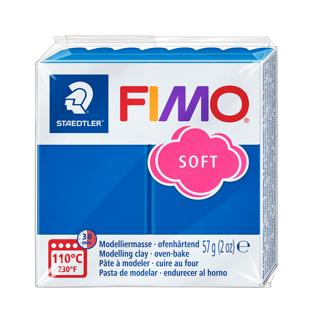 Pacific Blue - Fimo Soft 8020-37 - Single 57g at Bibelot Leek