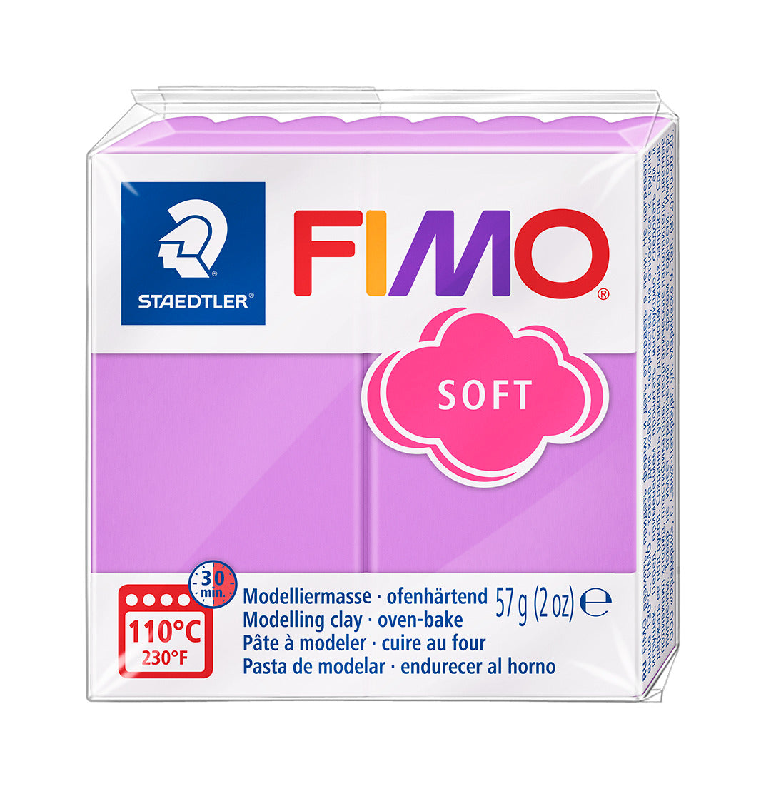 Lavender - Fimo Soft 8020-62 - Single 57g at Bibelot Leek