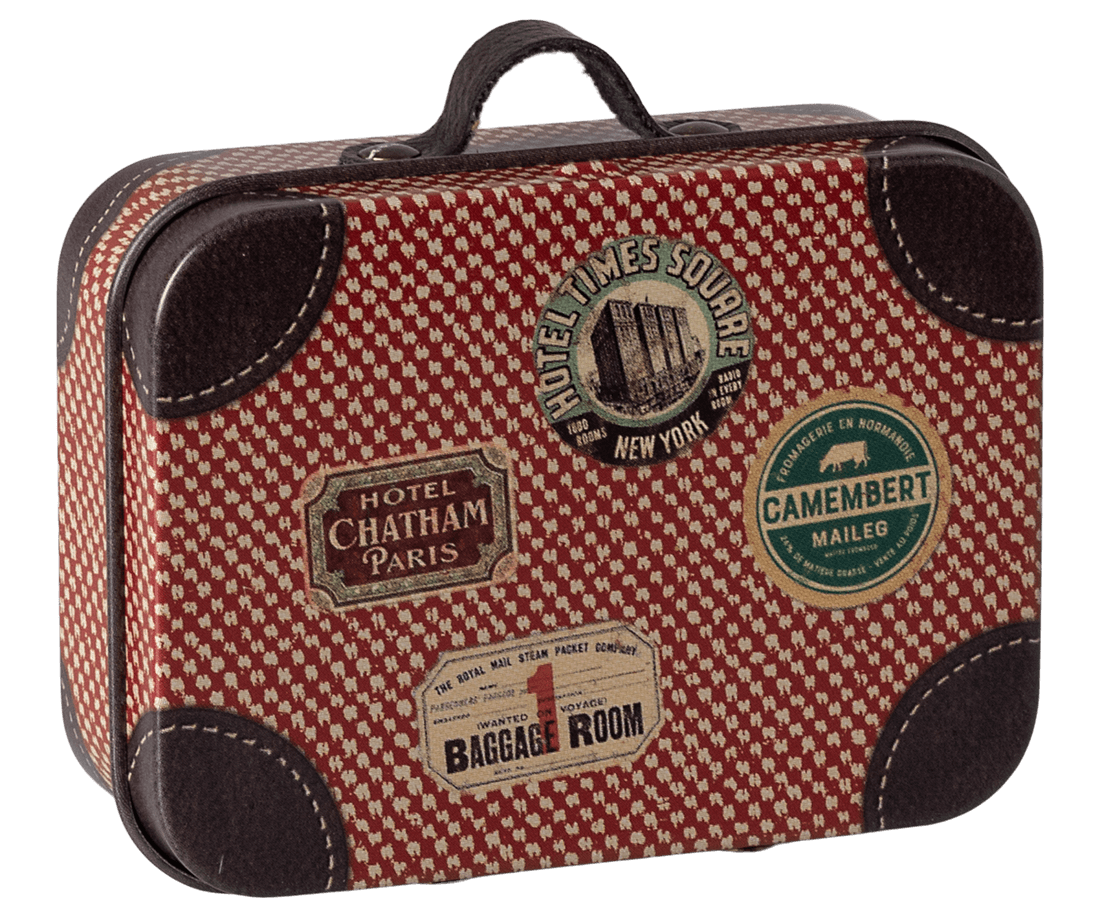 Maileg Micro Suitcase: Red image 0