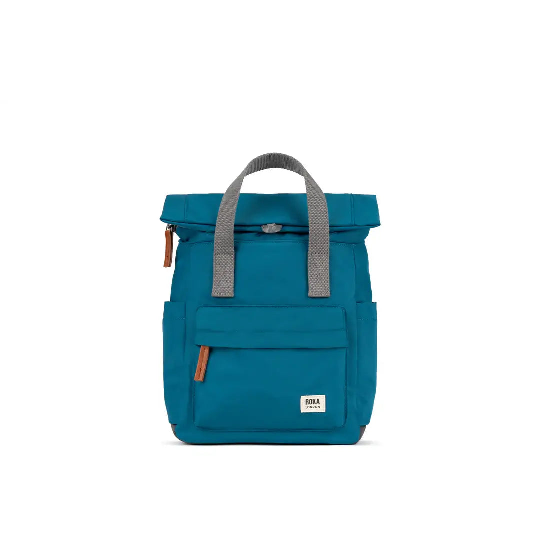 Roka Backpack Small Canfield B Recycled Nylon: Sapphire image 0