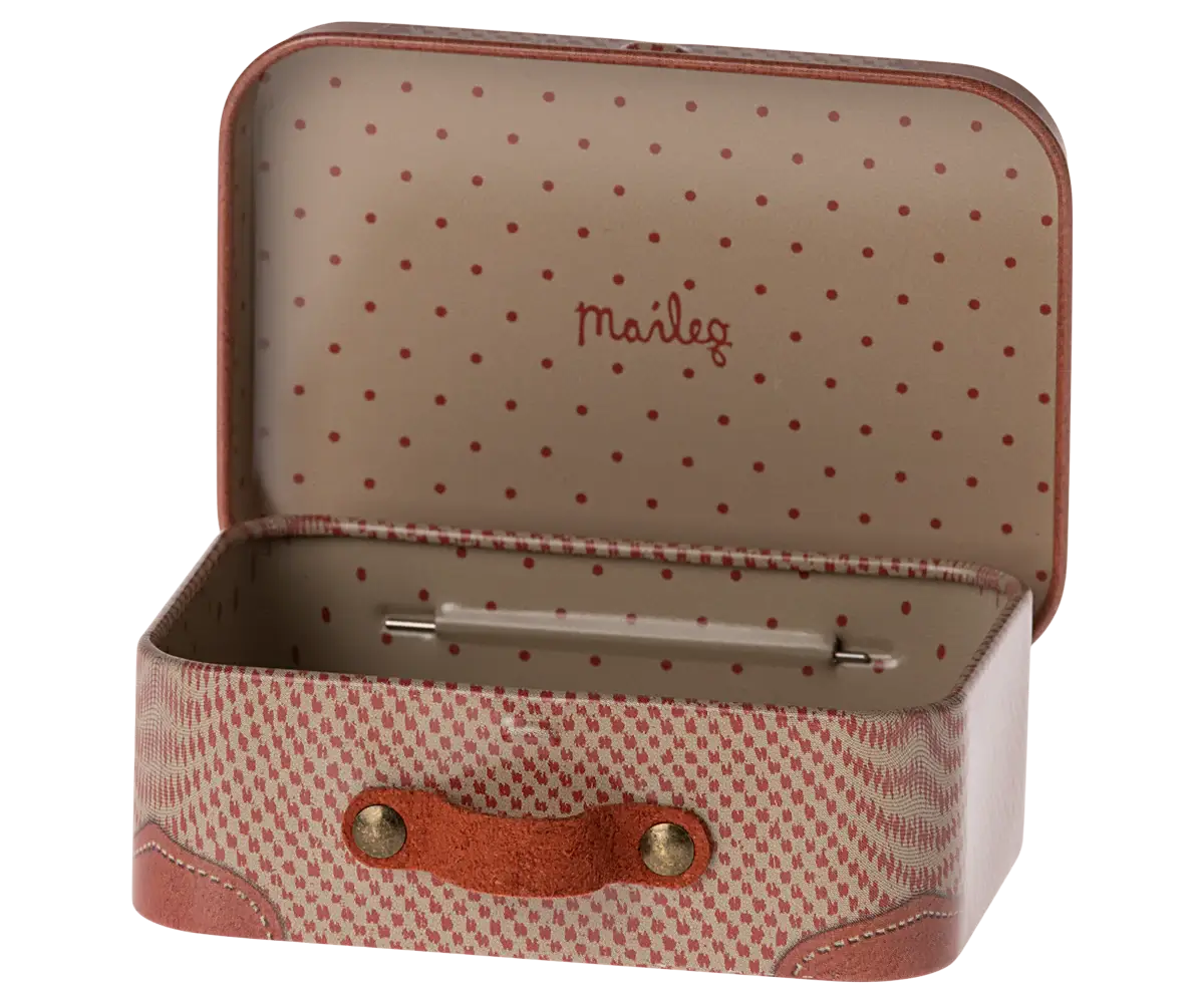 Maileg Micro Suitcase: Rose image 1