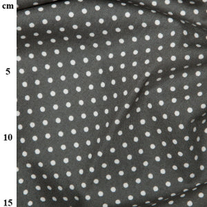 Rose & Hubble grey Dotty Cotton Poplin Fabric