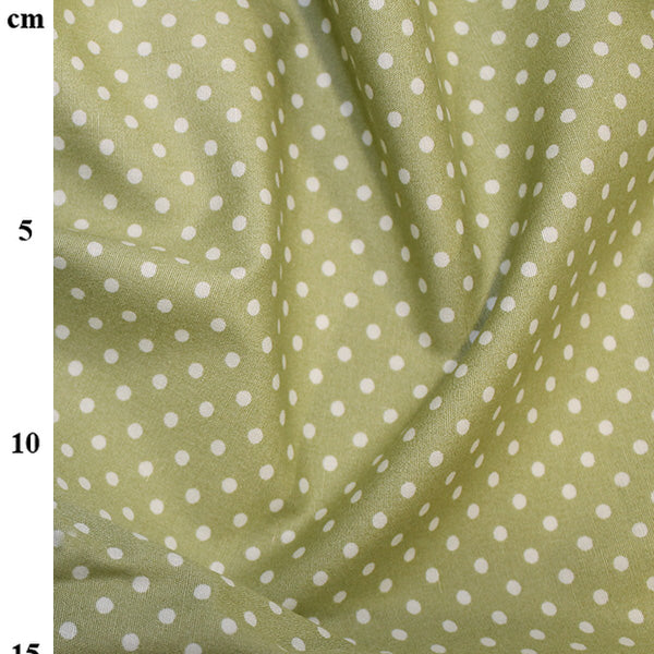 Rose & Hubble meadow Dotty Cotton Poplin Fabric