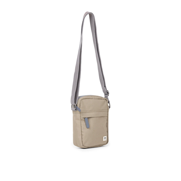 Roka Bond Crossbody Recycled Canvas: Taupe