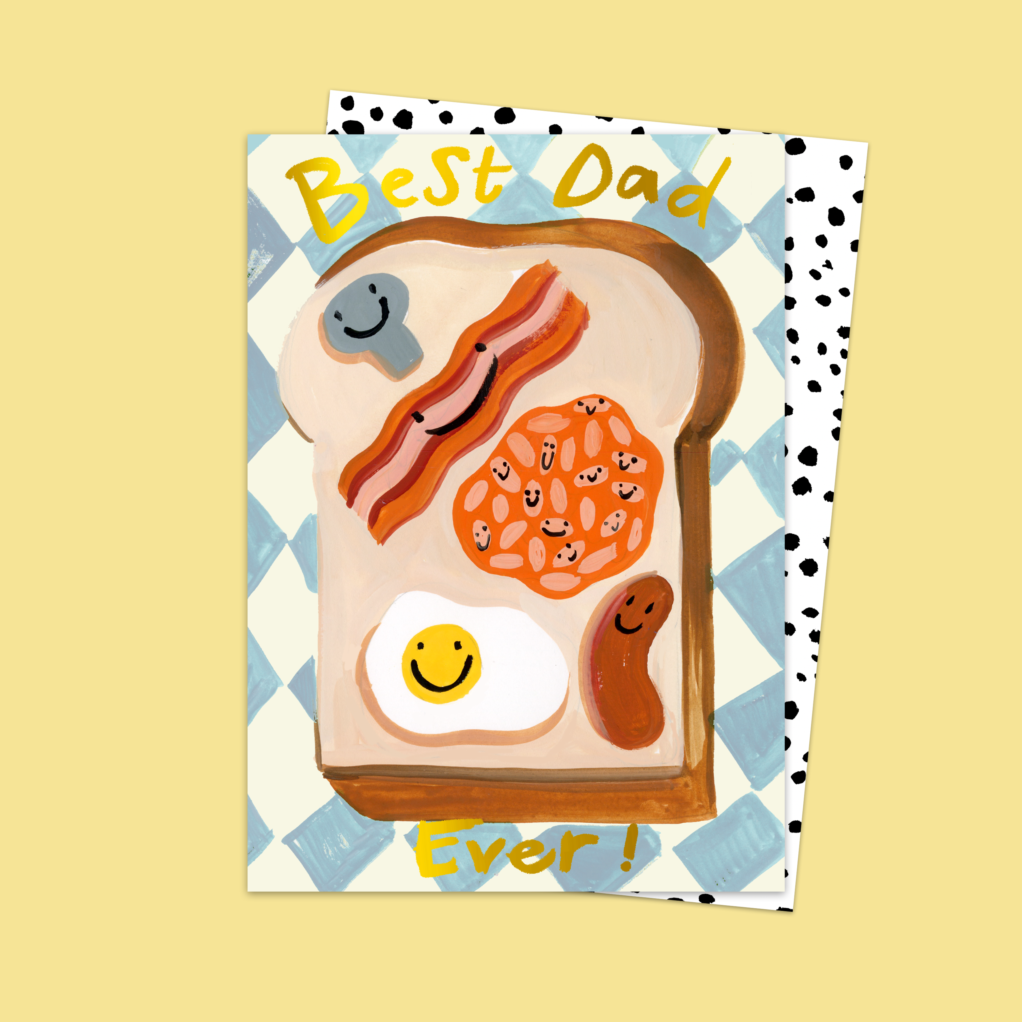 Eleanor Bowmer Best Dad Fry Up Card at Bibelot Leek