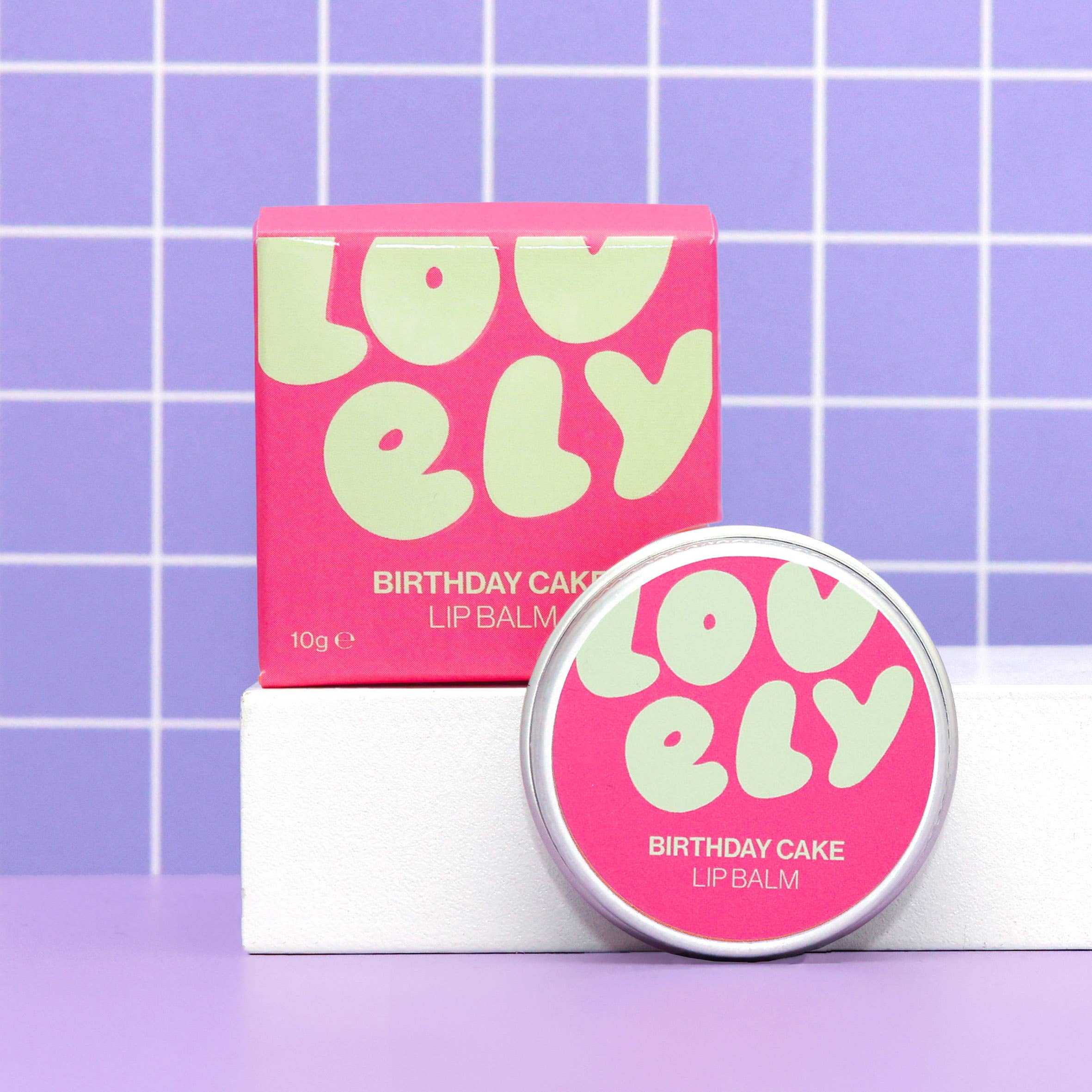 Lovely Birthday Cake Lip Balm at Bibelot Leek