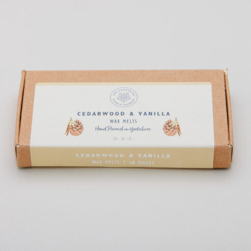 The Yorkshire Candle Company Cedarwood & Vanilla Candle / Wax Melt