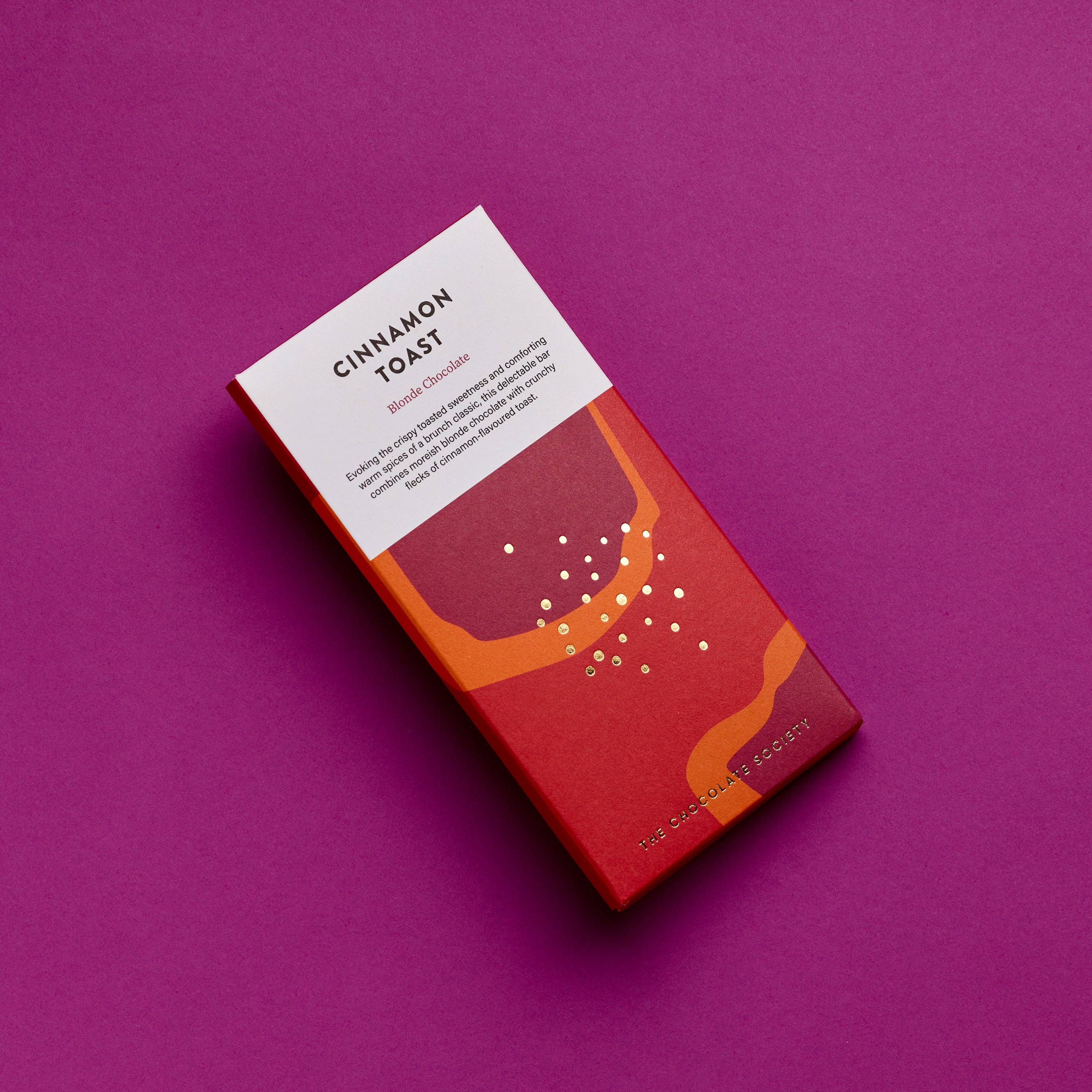 The Chocolate Society Cinnamon Toast Chocolate Bar