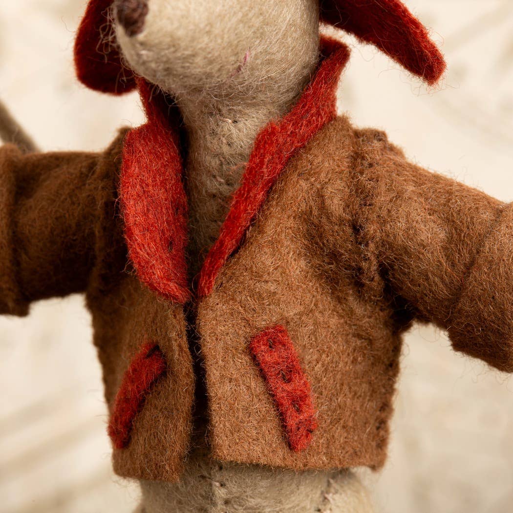 Corinne Lapierre Little Mouse The Aviator Felt Craft Mini Kit