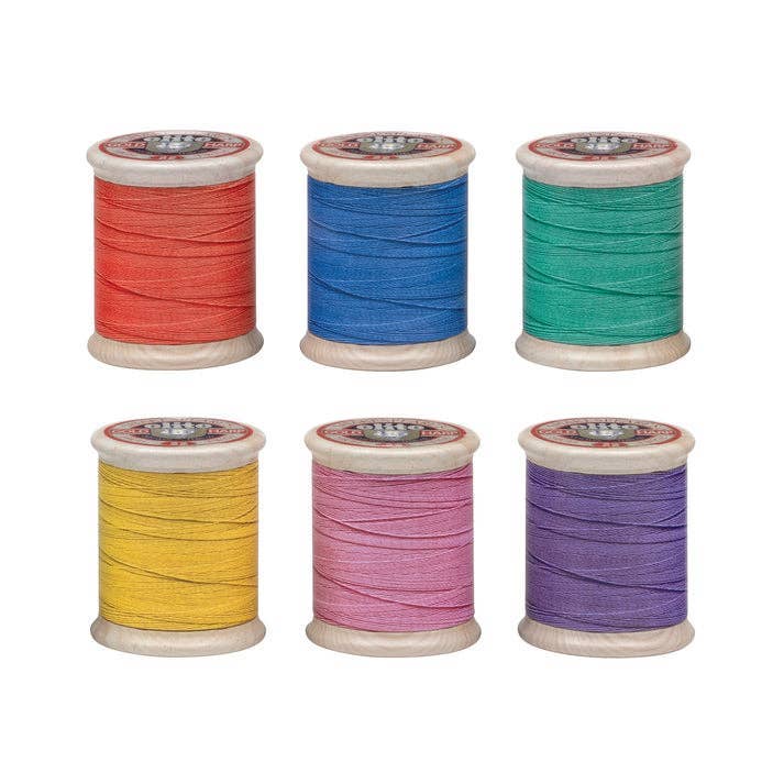 Cotton Reel Tin filled with Jelly Beans - Assorted Colours