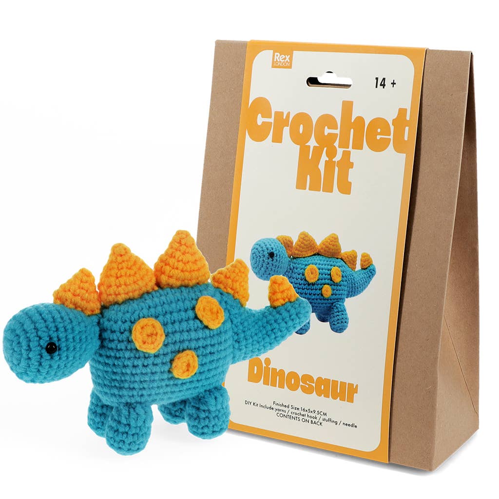 Crochet Kit - Dinosaur at Bibelot, Leek