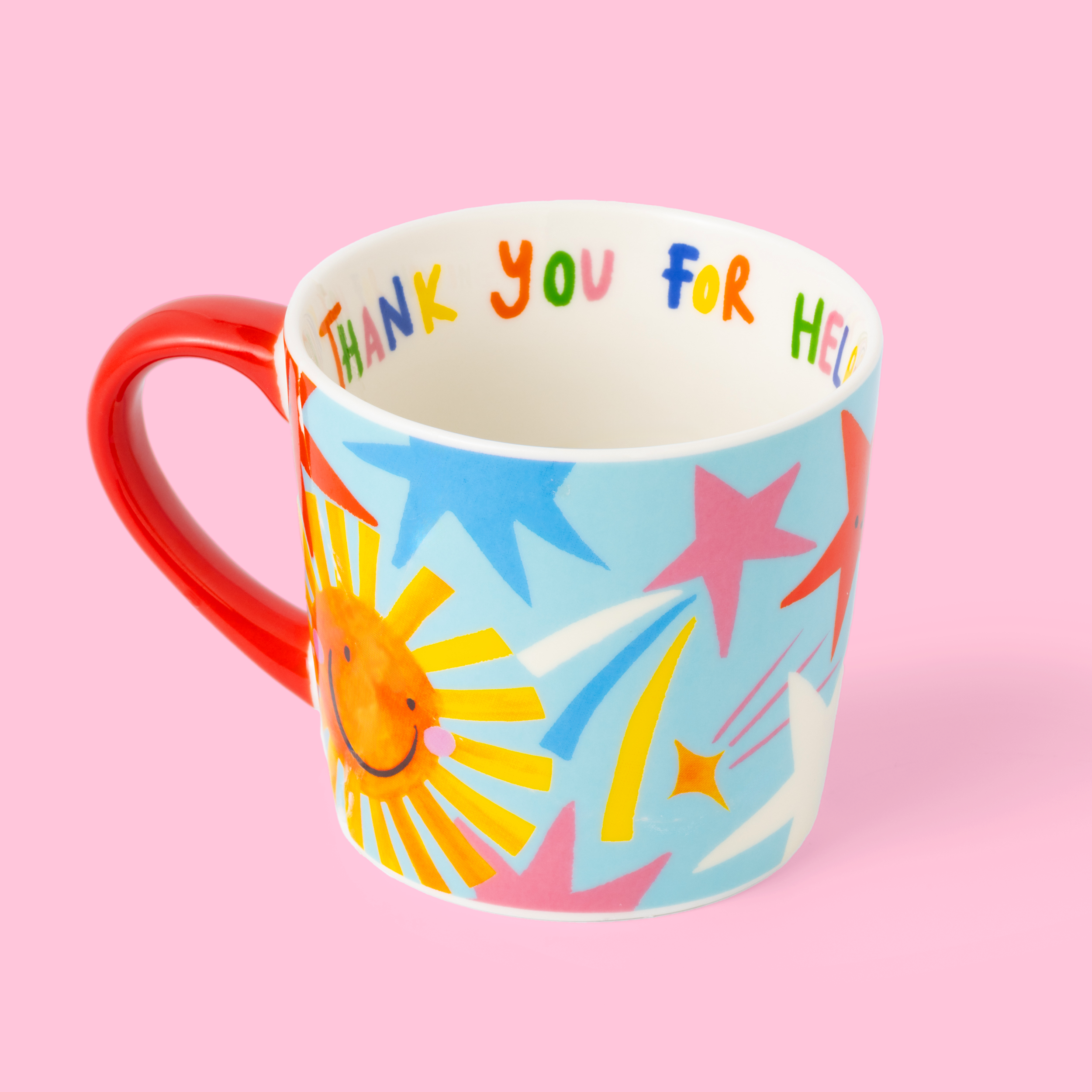 Eleanor Bowmer Thank You for Helping Me Shine Mug at Bibelot Leek UK Stockist