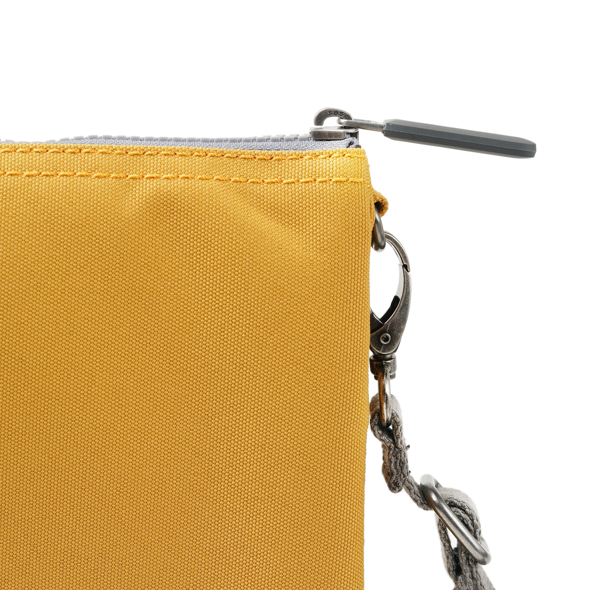 Roka Carnaby Crossbody XL Flax Recycled Canvas Bibelot Leek Staffordshire UK