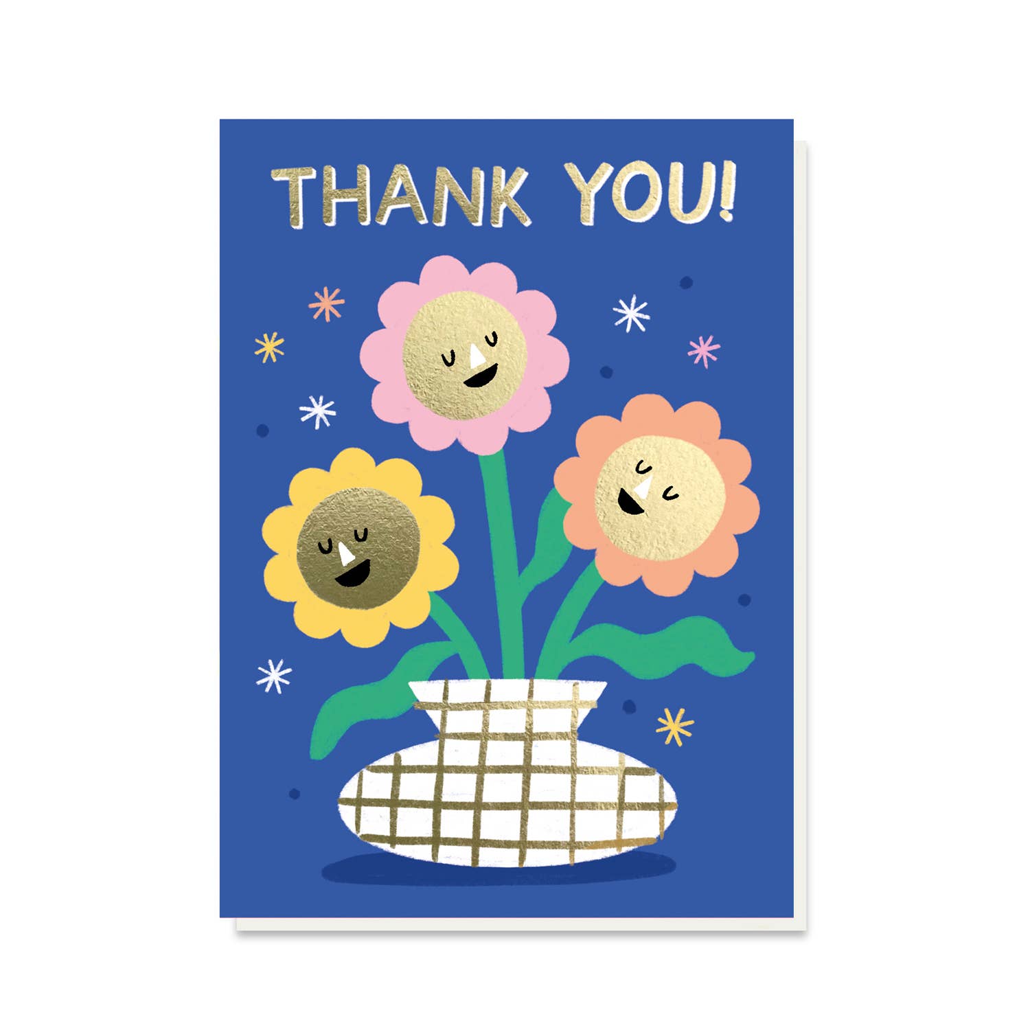 Sortmy Knight Floral Thank You Card at Bibelot Leek