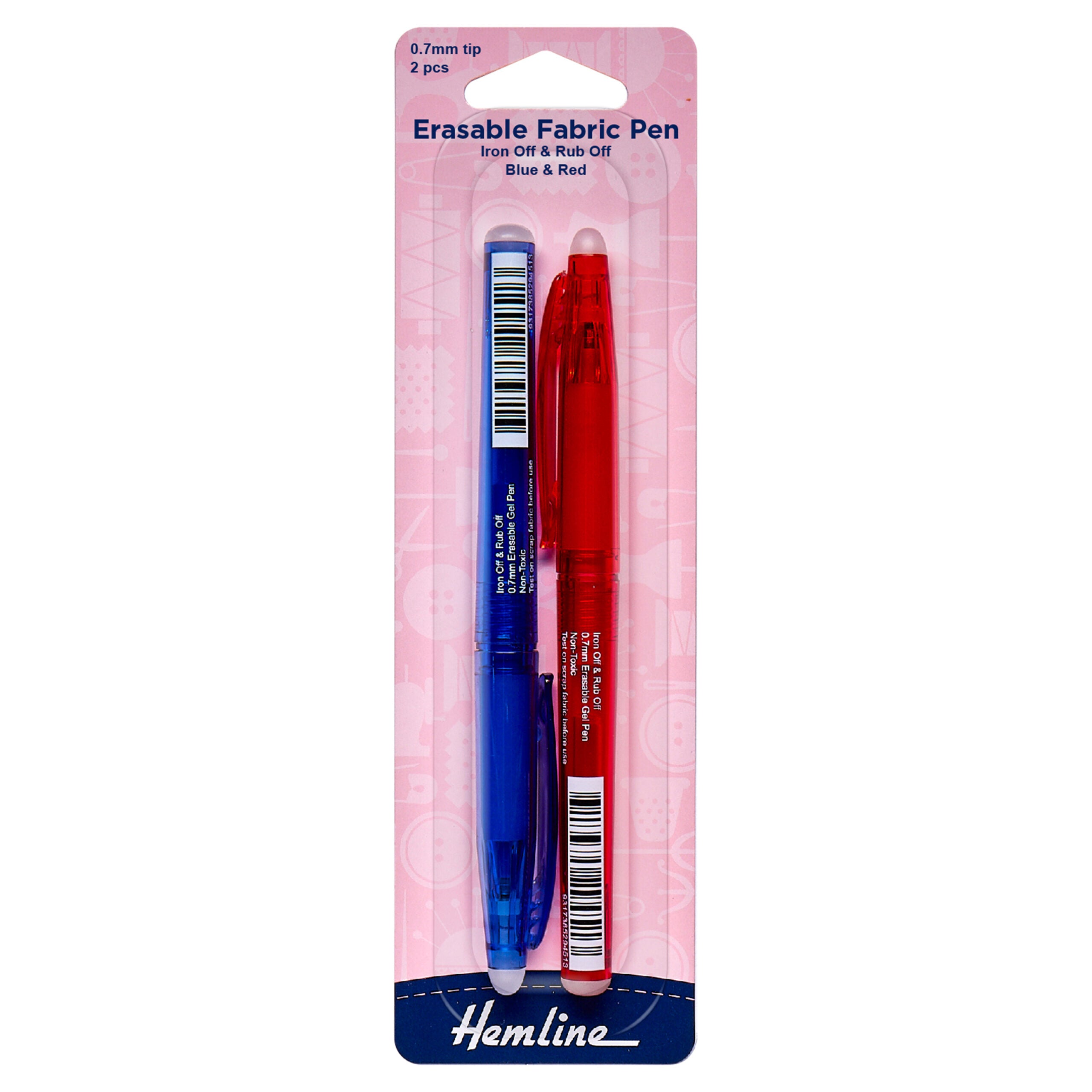 Hemline Erasable Fabric Pen at Bibelot Leek