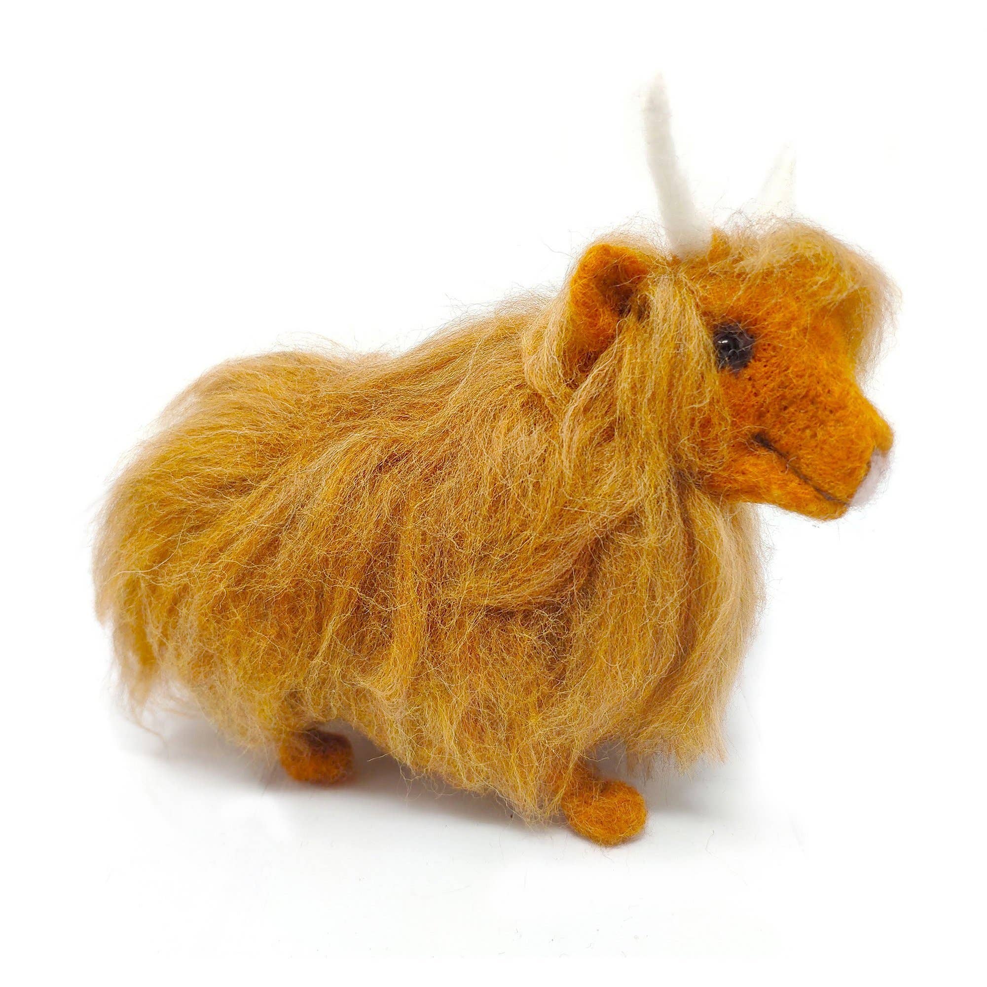 The Crafty Kit Highland Cow Needle Felting Craft Kit at Bibelot Leek