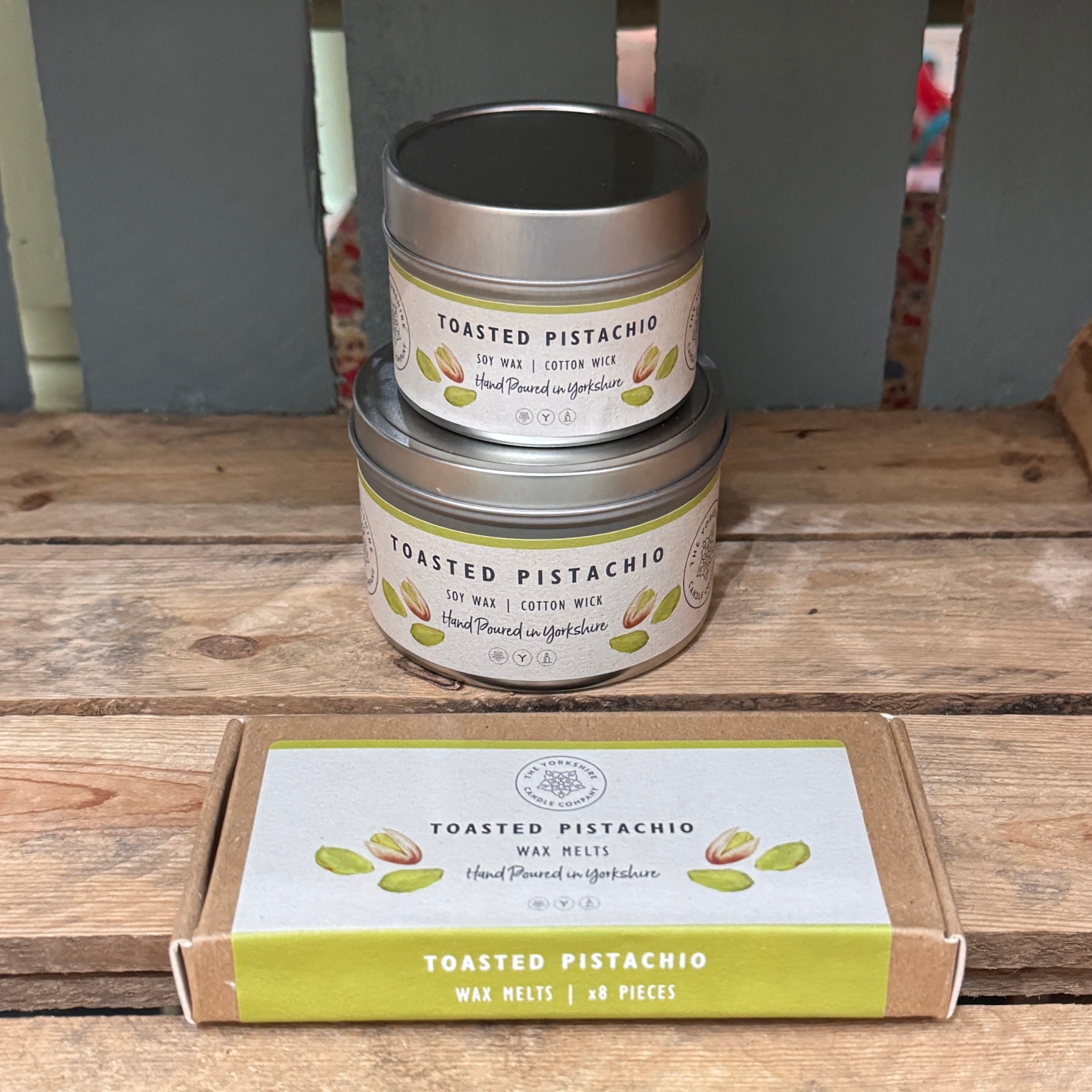 The Yorkshire Candle Company Toasted Pistachio Candle / Wax Melt