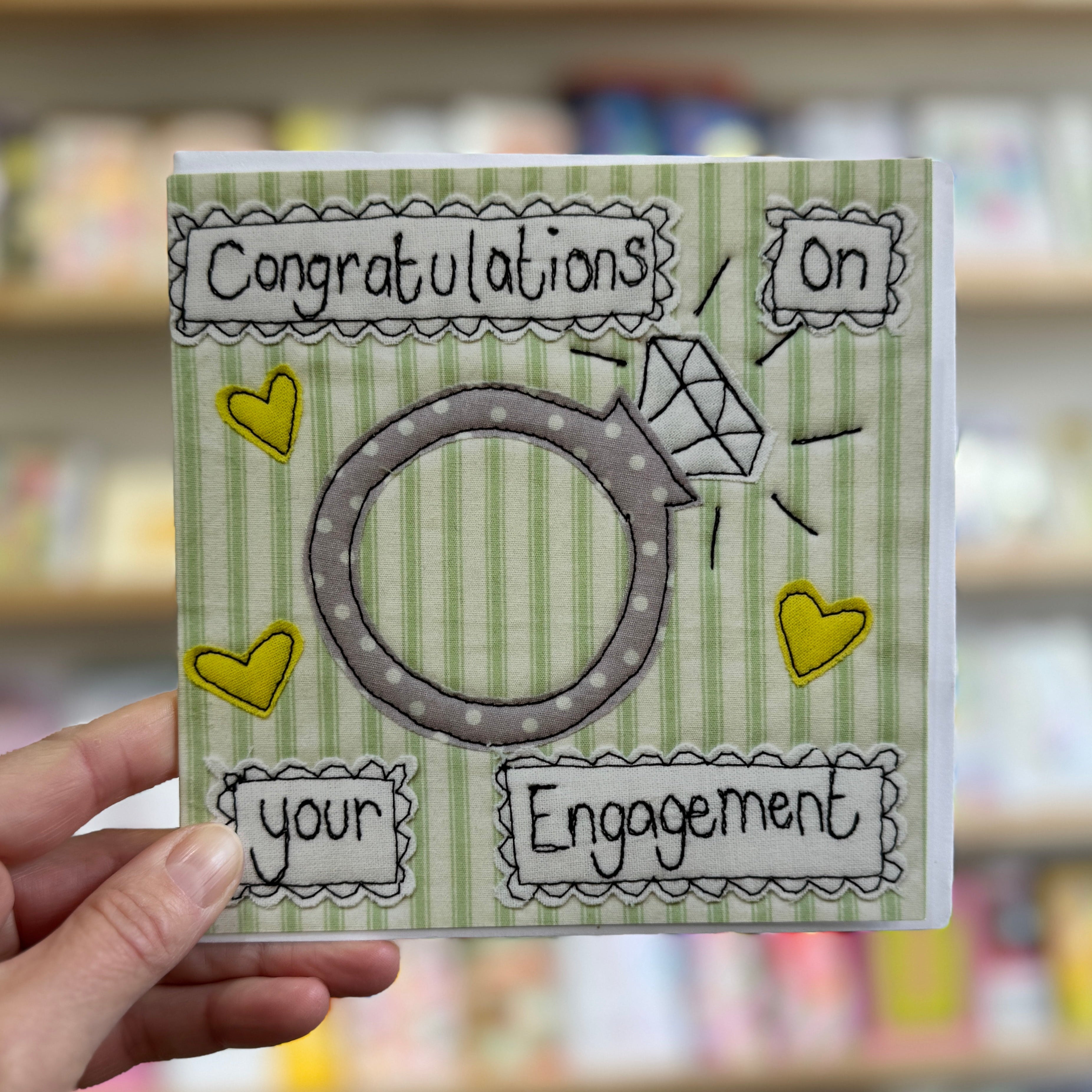 Jo Bo Designs Congratulations On Your Engagement Card at Bibelot Leek