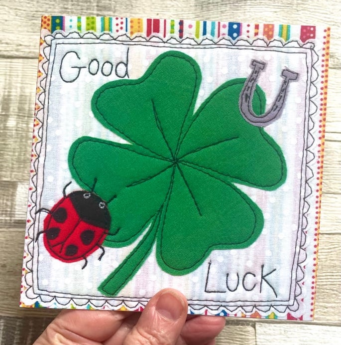 Jo Bo Designs Good Luck Card
