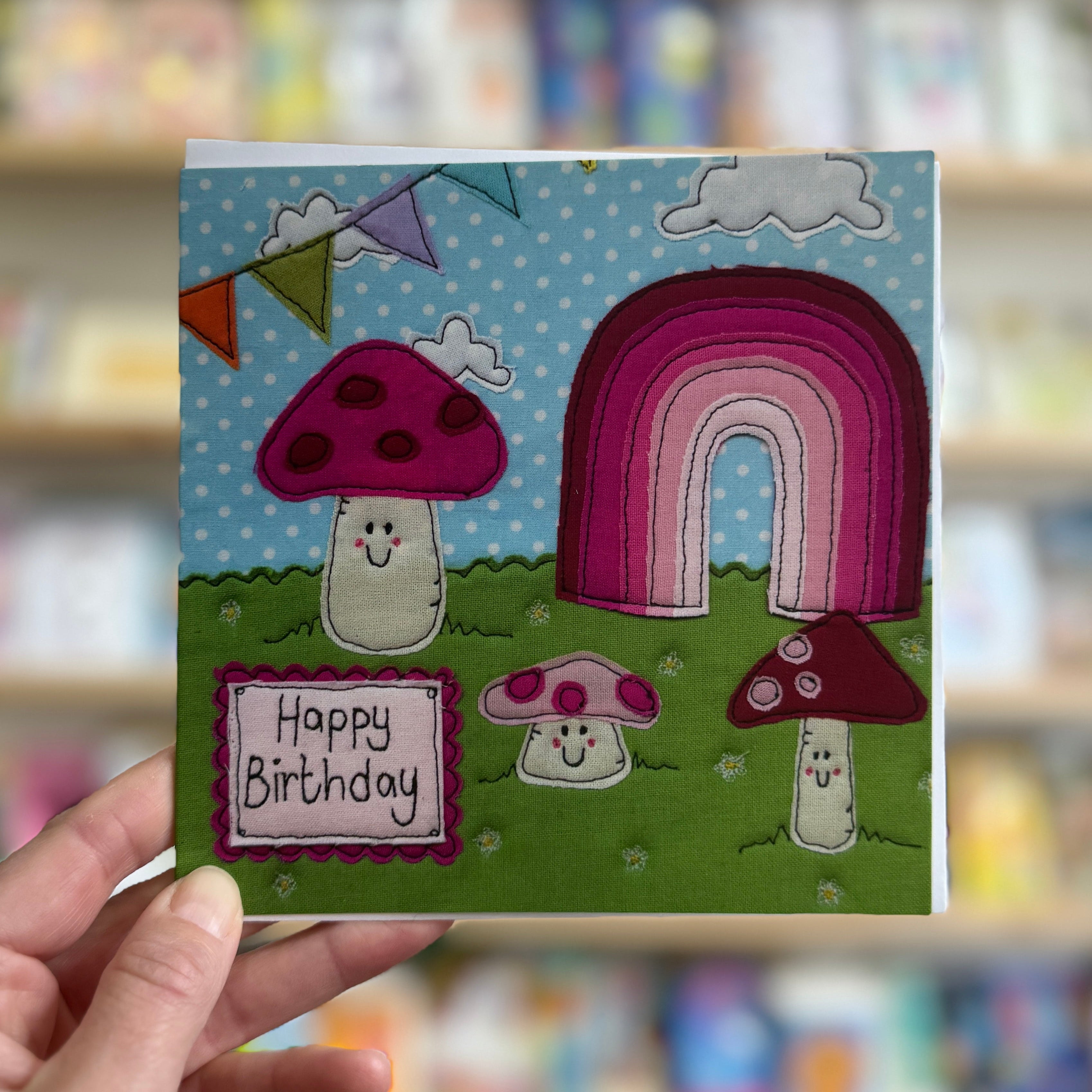 Jo Bo Designs Toadstool Birthday Card at Bibelot Leek