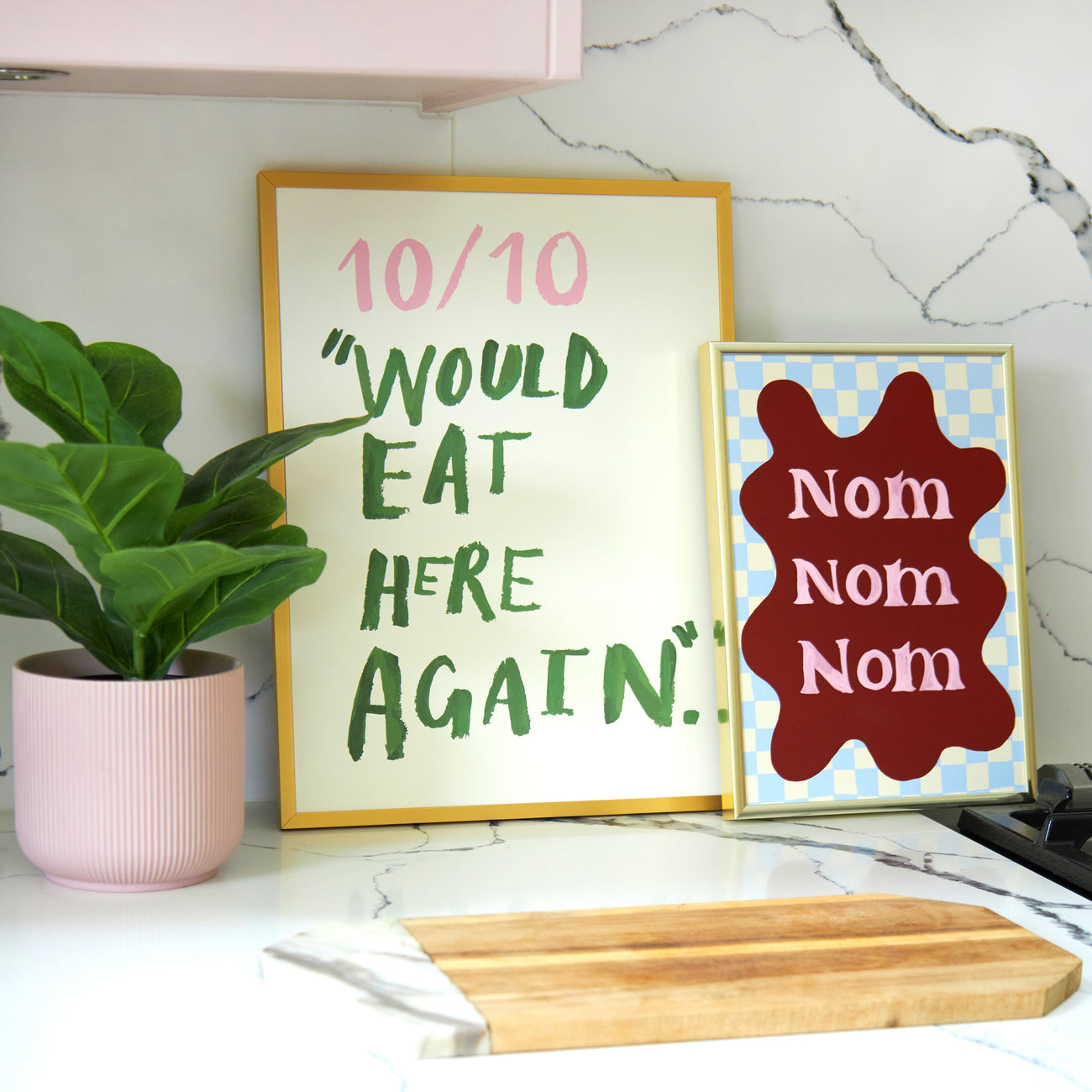 Eleanor Bowmer - Would Eat Here Again A3 Print Bibelot Leek UK Stockist