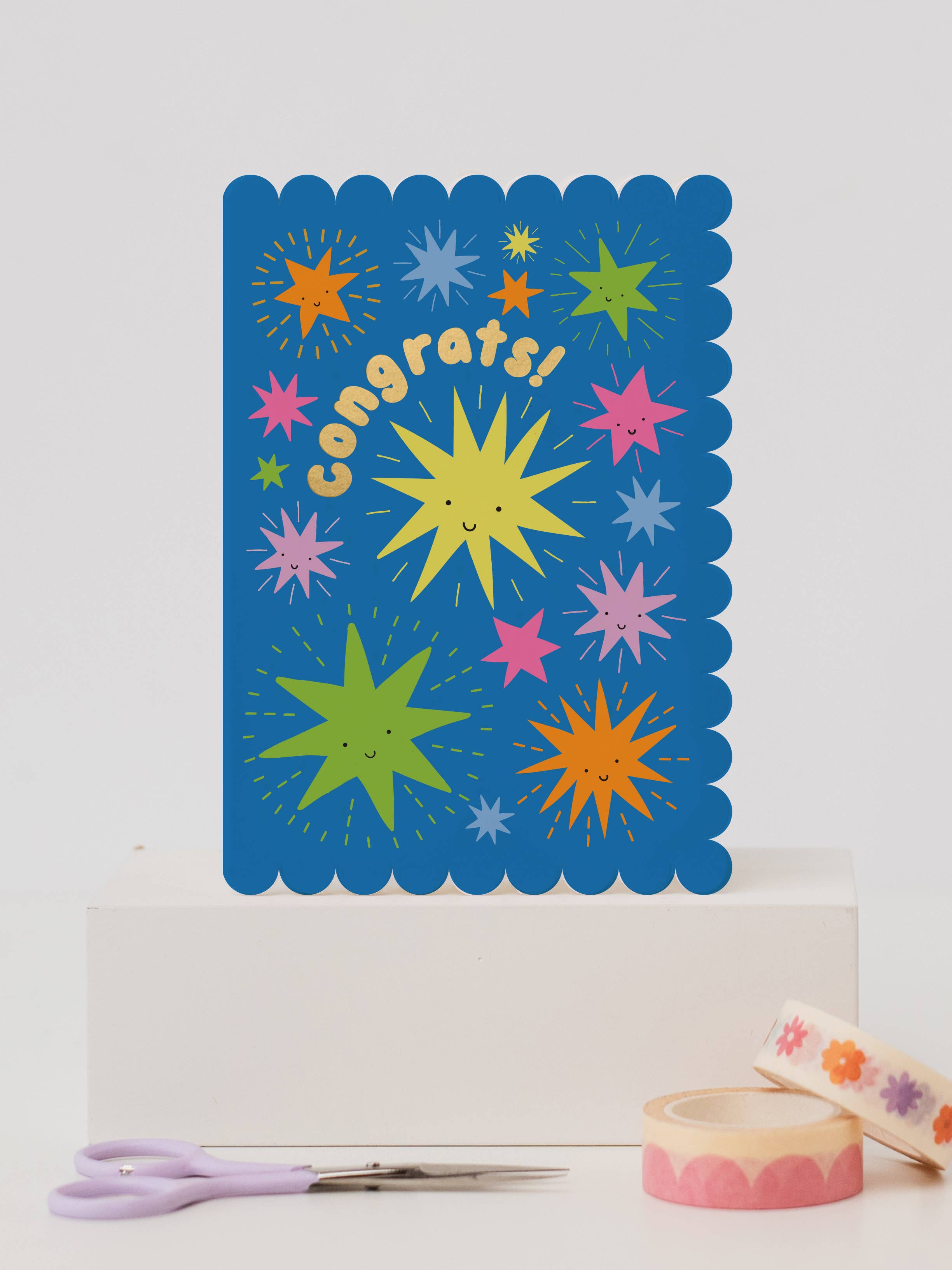 Mifkins Kids Congratulations Fireworks Card at Bibelot Leek
