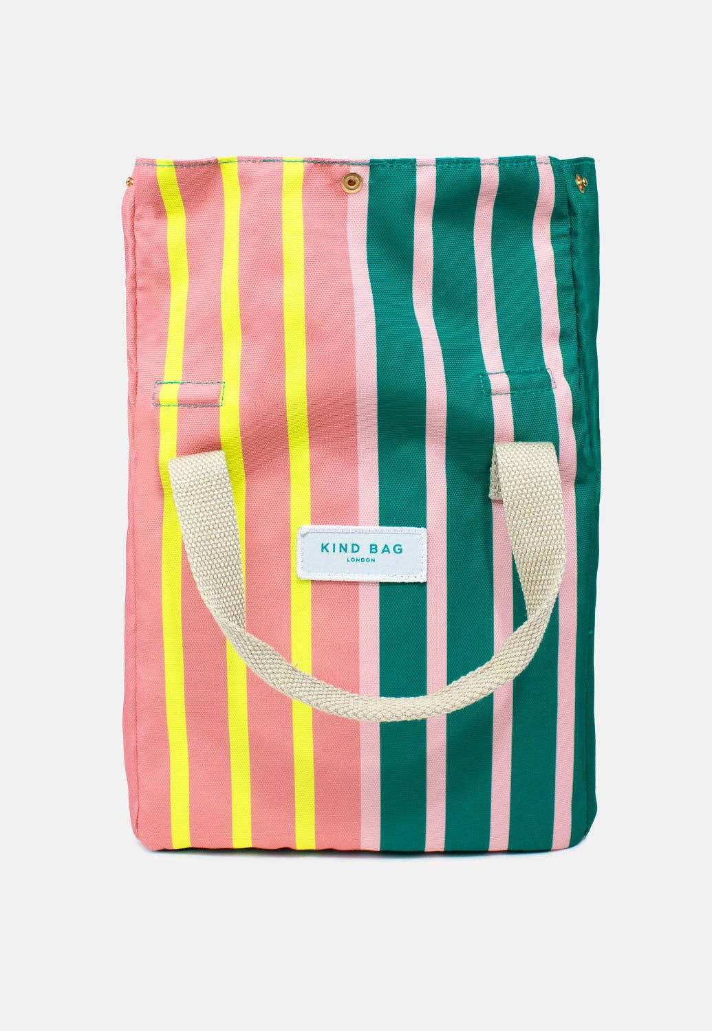 Kind Bags Lunch Bag | Bicolour Stripes at Bibelot Leek UK Stockist