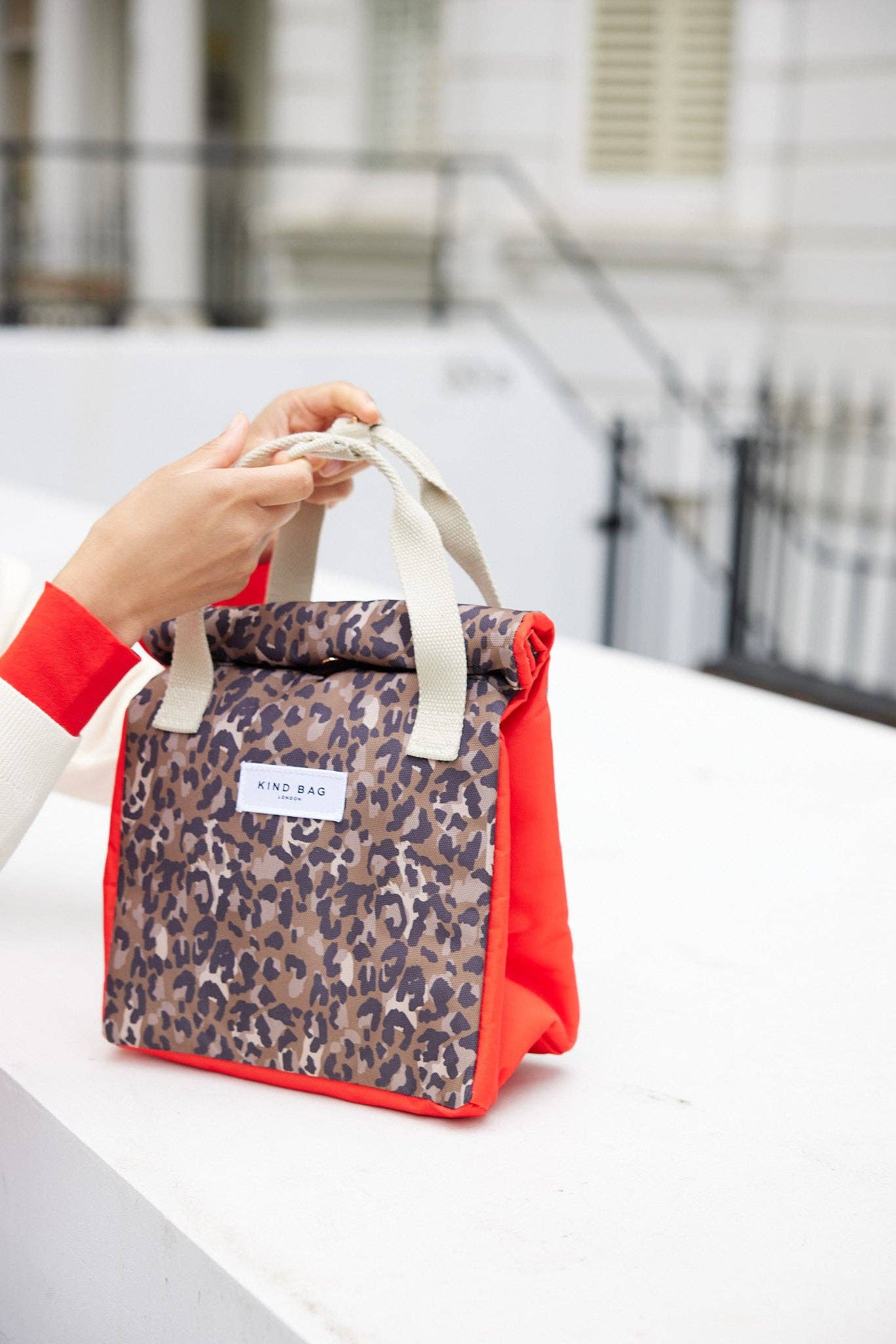 Kind Bags Lunch Bag | Leopard at Bibelot Leek UK Stockist