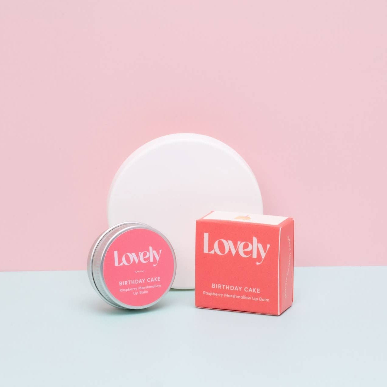 Lip Balm - Birthday Cake - Raspberry Marshmallow
