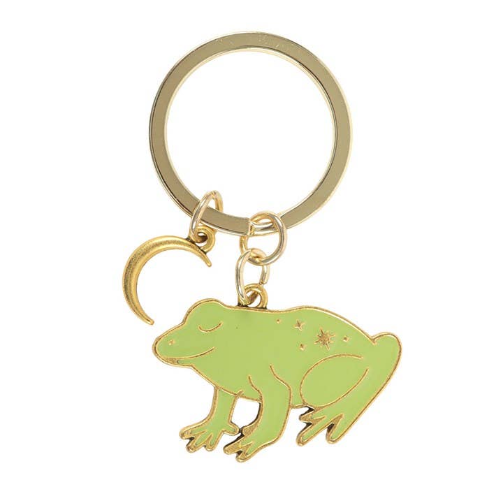 Luna Frog Keyring at Bibelot Leek