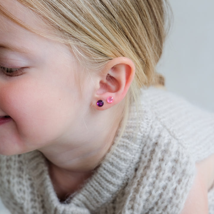 Mimi & Lula Bright Gem Stick on Earrings