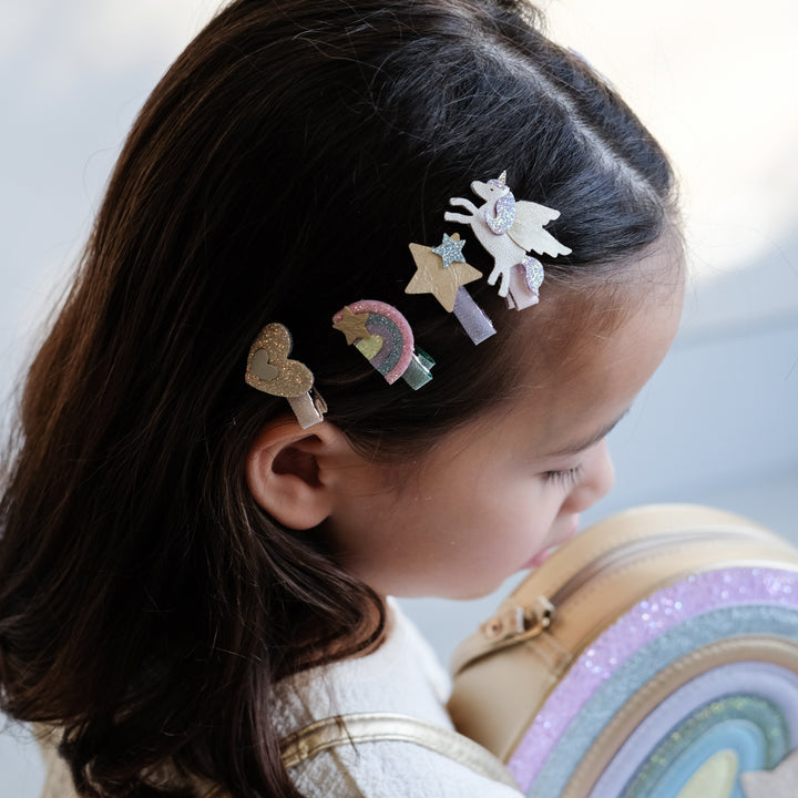 Mimi & Lula Flying Unicorn Mini Clips